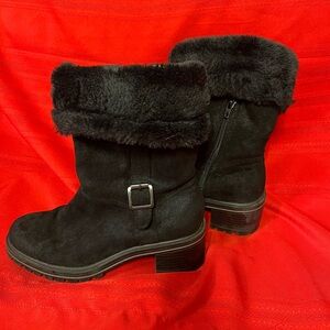 Women Ankle Faux Fur Boots
